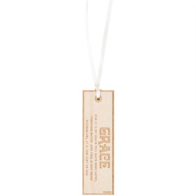Bookmark Wood For It Is By Grace That You Been Saved (Pack of 6) - 603799438841 - BKMW-7002