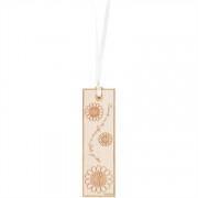 6pk -Bookmark Wood Friends Are Flowers (Pack of 6)