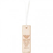 6pk -Bookmark Wood His Word Is In My Heart (Pack of 6)