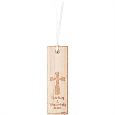 Bookmark Wood Fearfully And Wonderfully Made (Pack of 6) - 603799438919 - BKMW-7009