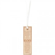 6pk -Bookmark Wood For I Am Not Ashamed (Pack of 6)