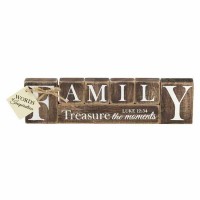 2pk -Plaque Tabletop Family Treasure Moments Luke - (Pack of 2)