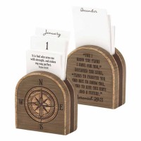 2pk -Perpetual Calendar  Jer.29:11 Resin - (Pack of 2)