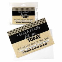 3pk -Cards Bxd I Said A Prayer Paper 3.5 X 5 - (Pack of 3)