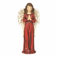 Figurine Angel Praying Resin 9 Inches H Figurine Angel Praying Resin 9 Inches H