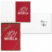 Cards Boxed Joy To The World - (Pack of 2)