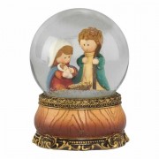 3pk -Children's Holy Family Water Globe - (Pack of 3)