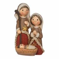 6pk -1 Piece Holy Family Figurine - 3 1/2 Inches H - (Pack of 6)