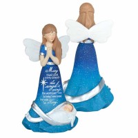 2pk -Figurine Resin 5 5/8 When Mary - (Pack of 2)