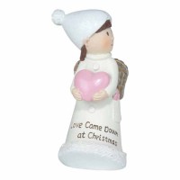 3pk -Figure Resin 3 1/2 Angel - Figurine - (Pack of 3)