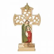 Cross With Holy Family - 6 1/2 Inches H - (Pack of 4)