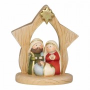 12pk -1 Piece Holy Family In Star - (Pack of 12)
