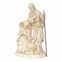 Figurine 1 Pc Holy Family Resin 7 Inches H
