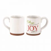 Mug Tidings Joy Ter Cot12 Oz