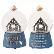 Music Wtrglobe Heavenly Peace Resin 6.375 Inches