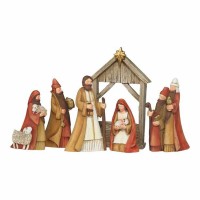 2pk -6 Piece Nativity Set - (Pack of 2)