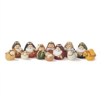 4pk -Nativity-resin-1.25 Inches 12pc - (Pack of 4)