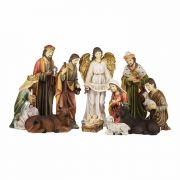 11 Piece Nativity Set With Removable
