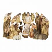 11 Piece Nativity Set - 12 Inches H