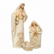 3 Piece Holy Family Resin 5 Inches H
