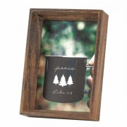 Photo Frame Tabletop Peace Luke 2:14 Mdf 4x6(h)