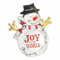 6pk -Snowman Photo Frame-joy - (Pack of 6)