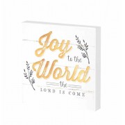2pk -Joy To The World - Home Wall Art - (Pack of 2)