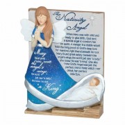 2pk -Plaque Resin 5 5/8 When Mary - (Pack of 2)