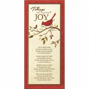 Plaque Stack Cardinal Mdf O.d. 6x13