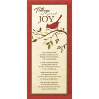 Plaque Stack Cardinal Mdf O.d. 6x13