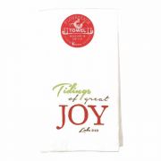 Towel Floursack Tidings..joy Cotton 18x22