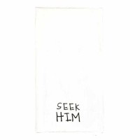 Towel Floursack Seek Him Cotton 18x22 Towel Floursack Seek Him Cotton 18x22