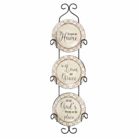2pk -Wall Plates We Open Our Home In Love - (Pack of 2)