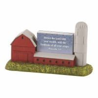 Faithblder W/ Cards Farmers Prayer Resin