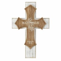 2pk -Cross Wall Let Marriage Be Held In Honor - (Pack of 2)