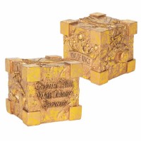 2pk -Cube Crown Him With Many Resin 3x3x3 - (Pack of 2) 2pk -Cube Crown Him With Many Resin 3x3x3 - (Pack of 2)