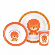 2pk -Dish Set Melamine Thank You God 3 Pc - (Pack of 2)