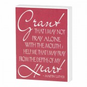 2pk -Plaque Double Sided Grant That I May Not Mdf 3x4 - (Pack of 2) 2pk -Plaque Double Sided Grant That I May Not Mdf 3x4 - (Pack of 2)