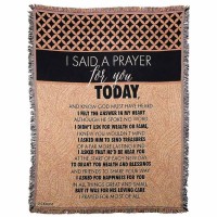 Throw Rug I Said A Prayer For You Today
