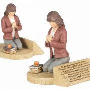 Figurine Teacher Hear Our Prayer Resin 5 - (Pack of 2)