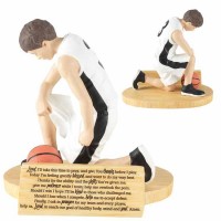 2pk -Figurine Basketball Player Hear Our Prayer 5 Inches - (Pack of 2)