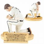 Figurine Baseball Player Hear Our Prayer 5 Inches - (Pack of 2)