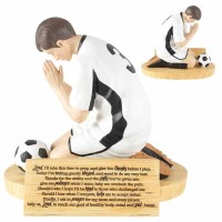 2pk -Figurine Soccer Player Hear Our Prayer 5 Inches - (Pack of 2) 2pk -Figurine Soccer Player Hear Our Prayer 5 Inches - (Pack of 2)