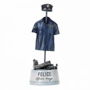 Figurine Police Prayer Uniform Resin - (Pack of 2)