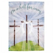 2pk -Flag Print Garden On A Hill Far Away - (Pack of 2) 2pk -Flag Print Garden On A Hill Far Away - (Pack of 2)