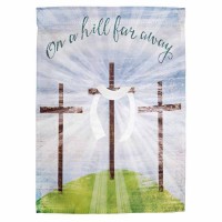 2pk -Flag Print Garden On A Hill Far Away - (Pack of 2) 2pk -Flag Print Garden On A Hill Far Away - (Pack of 2)