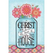 2pk -Flag Print Garden Mason Jar-christ Is The - (Pack of 2) 2pk -Flag Print Garden Mason Jar-christ Is The - (Pack of 2)