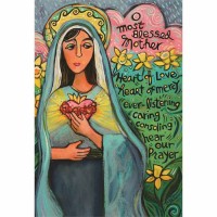 2pk -Flag Print Mary Polystr Garden 13x18 - (Pack of 2) 2pk -Flag Print Mary Polystr Garden 13x18 - (Pack of 2)