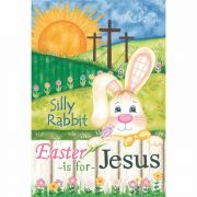 Flag Print Easter For Jesus Polystr Garden - (Pack of 2)