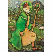 2pk -Flag Print St Patrick Polystr Garden 13x18 - (Pack of 2)